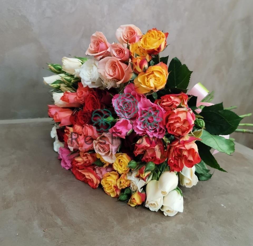 Букет цветов из: Розы в Досчатое