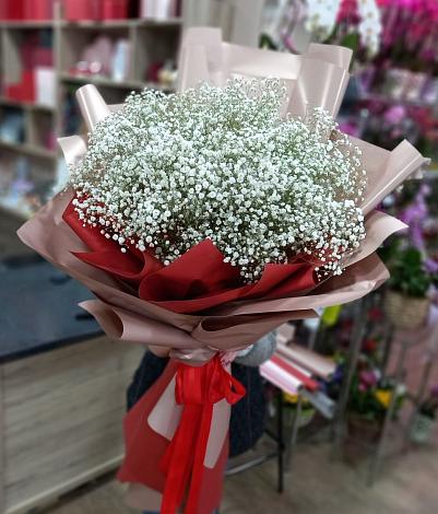 Букет цветов из: Гипсофила в Досчатое