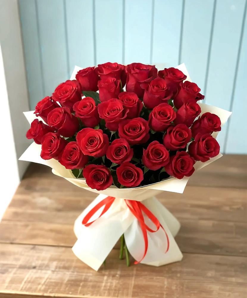 Букет 29 Красных роз в Досчатое