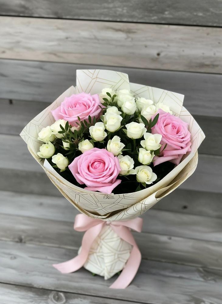 Букет цветов из: Розы в Досчатое
