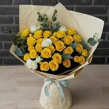 Букет цветов из:  Розы #REPLACE_PRED# Досчатое