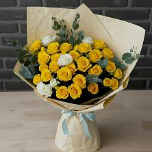 Букет цветов из:  Розы в Досчатое