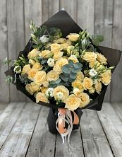 Букет цветов из:  Розы и Лизиантусы в Досчатое