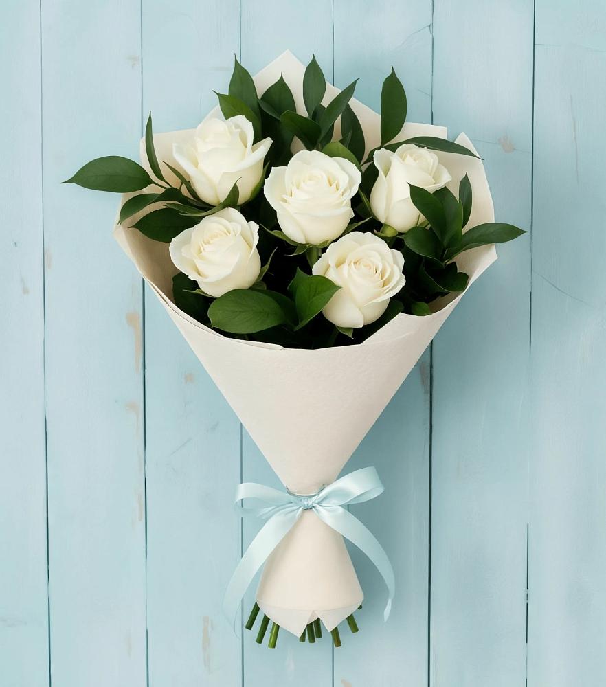 Букет цветов из: Розы в Досчатое