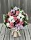 Букет цветов из: Альстромерии, Гвоздики, Розы и Хризантемы в Досчатое