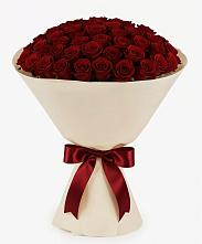 Букет 101 Бордовая роза Блэк Бакарра в Досчатое