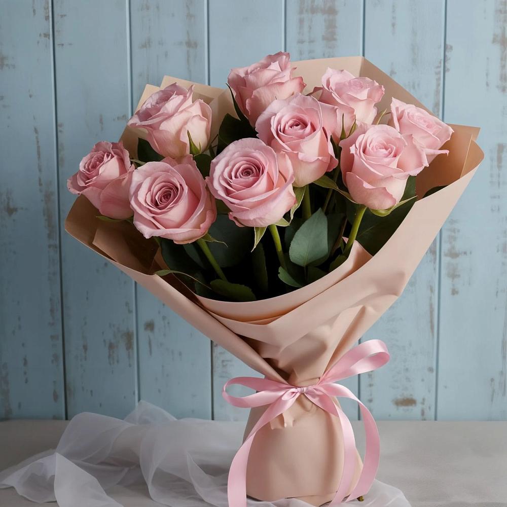 Букет цветов из: Розы в Досчатое