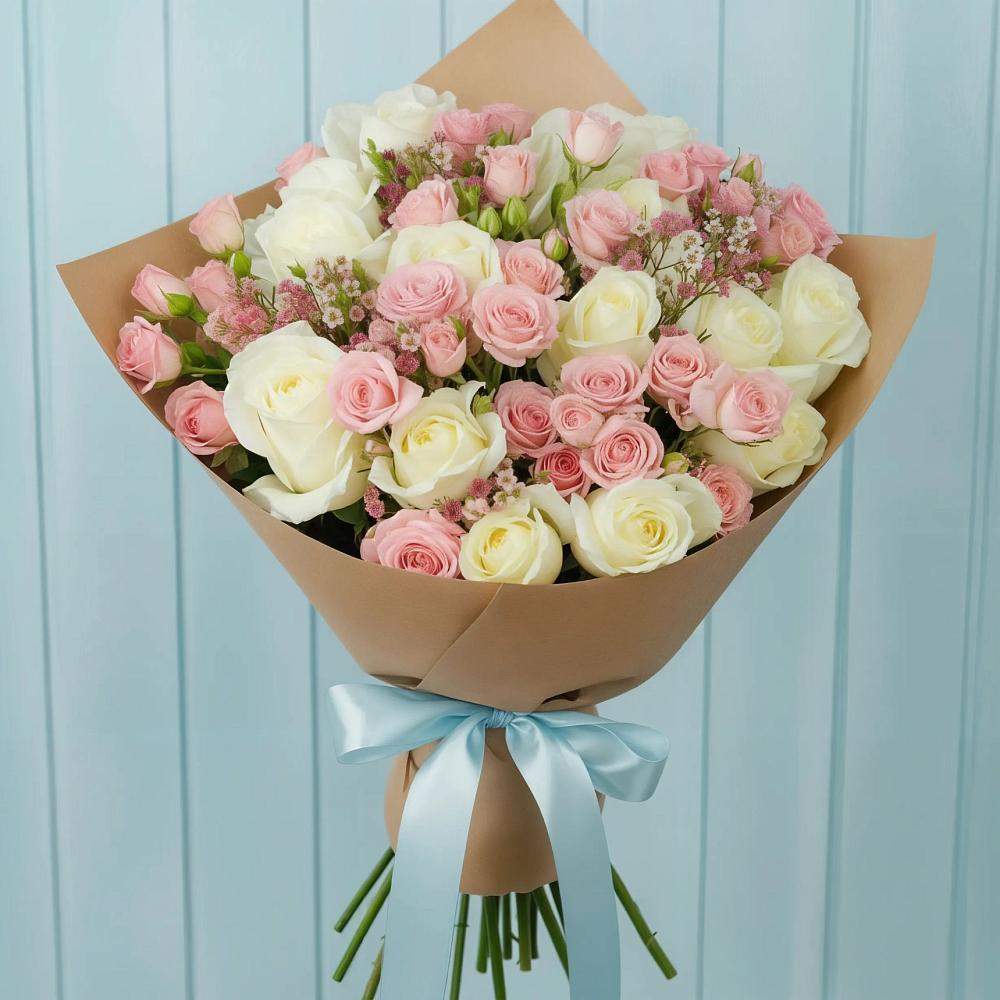 Букет цветов из: Розы в Досчатое