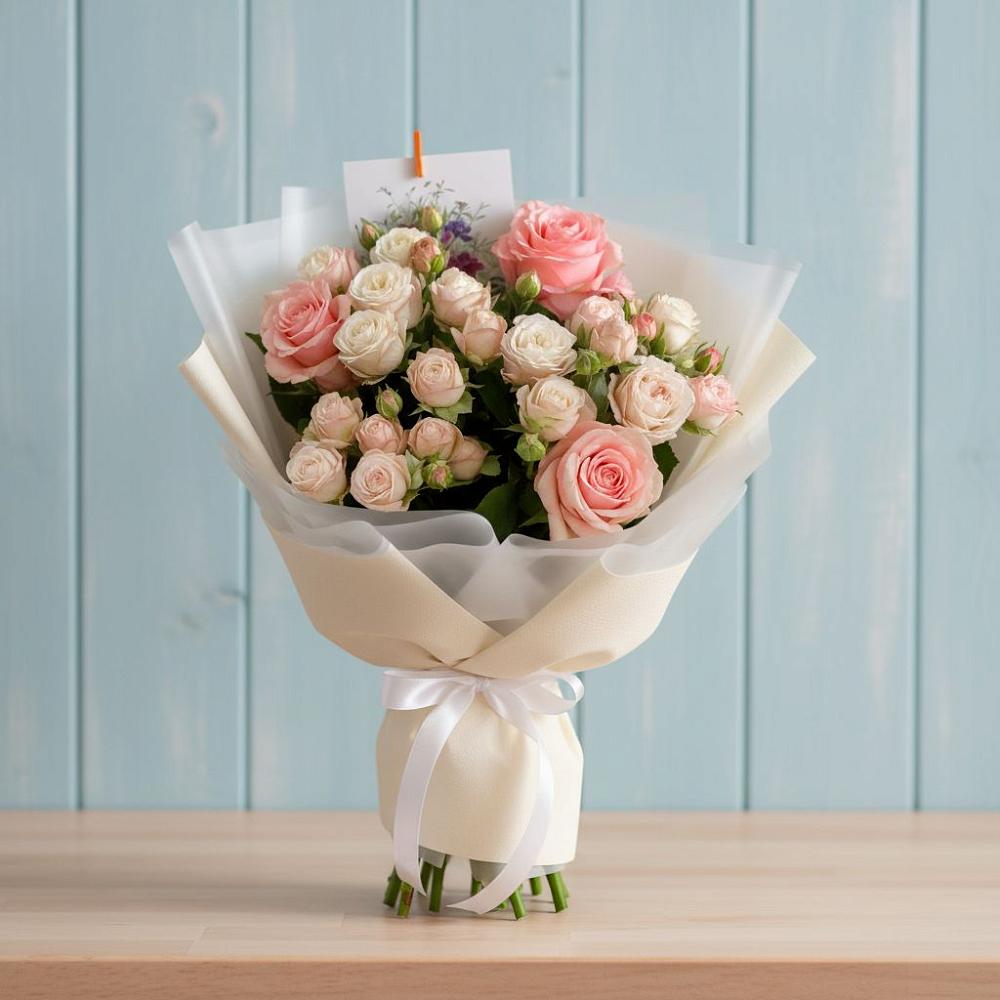 Букет цветов из: Розы в Досчатое