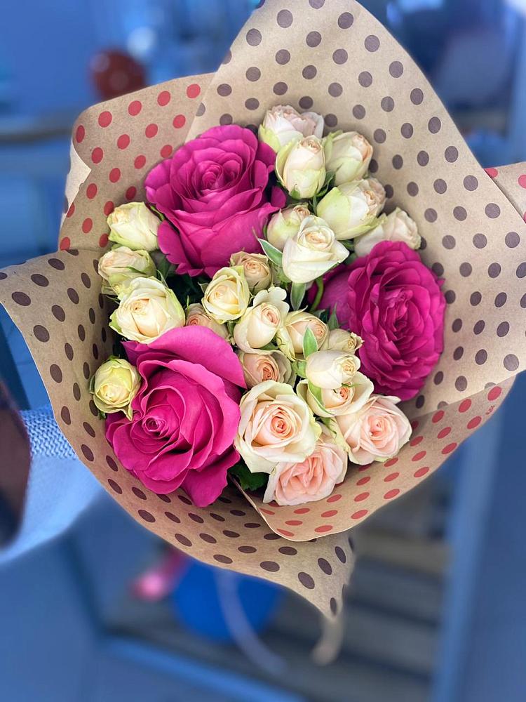 Букет цветов из: Розы в Досчатое