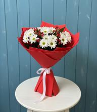 Букет цветов из:  Хризантемы #REPLACE_PRED# Досчатое