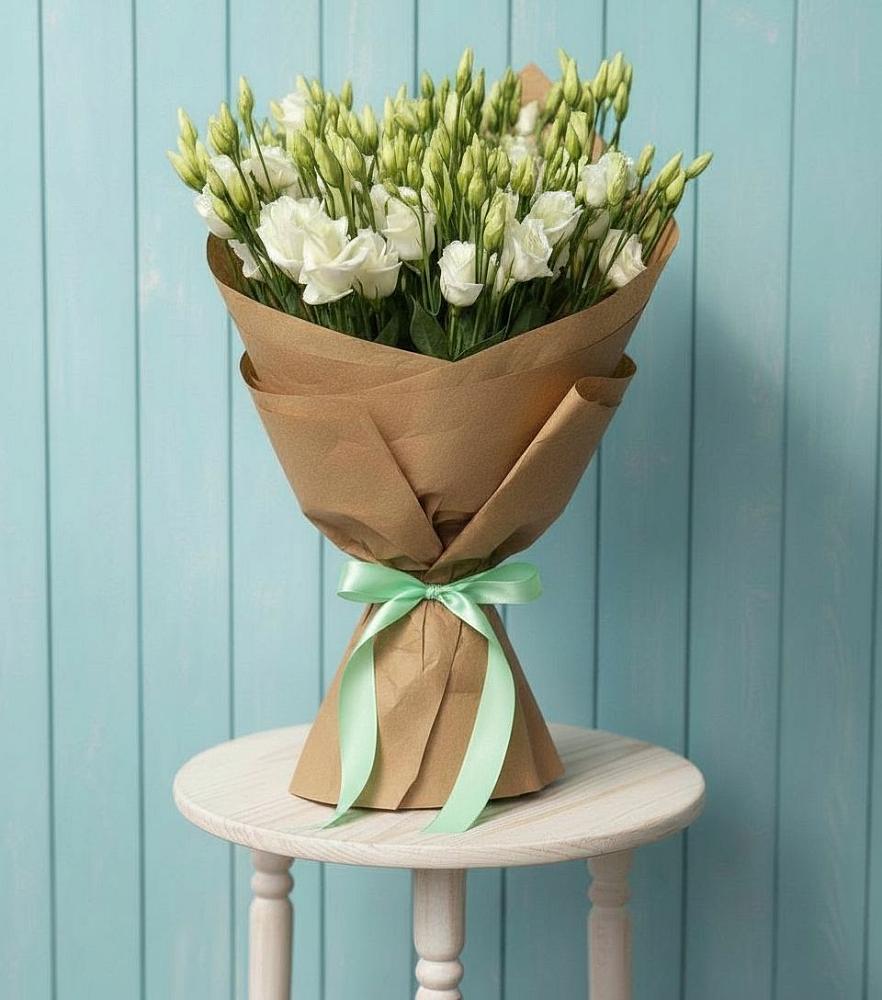 Букет цветов из: Лизиантусы в Досчатое