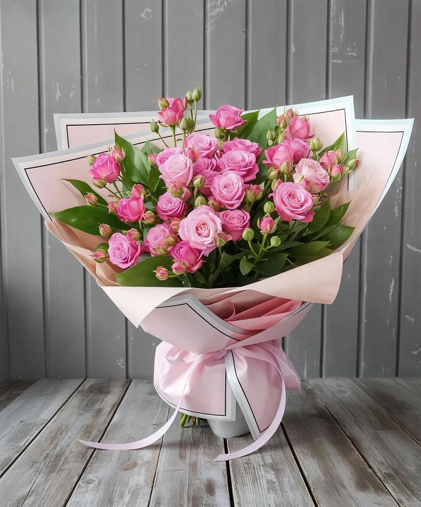Букет Розовый кустик в Досчатое