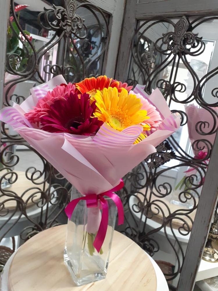 Букет цветов из: Герберы в Досчатое