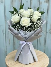 Букет цветов из:  Розы в Досчатое