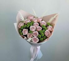 Букет цветов из:  Розы и Хризантемы в Досчатое