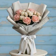 Букет цветов из:  Розы в Досчатое