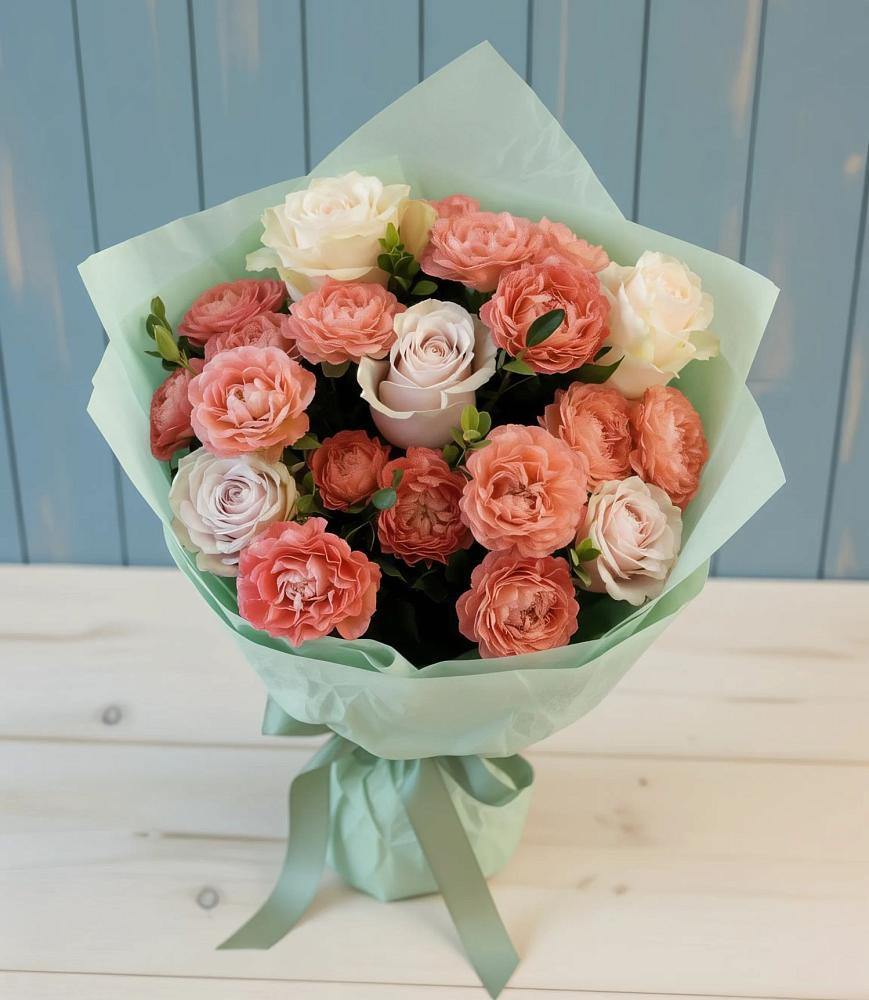 Букет цветов из: Розы в Досчатое