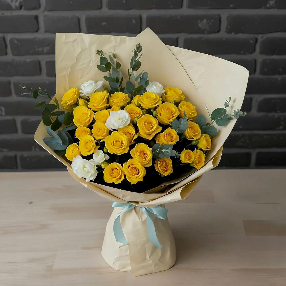 Букет цветов из: Розы в Досчатое