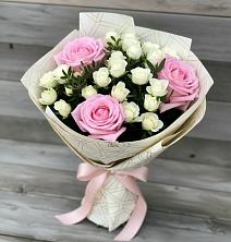Букет цветов из:  Розы в Досчатое