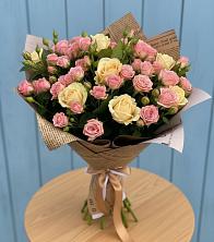 Букет цветов из:  Розы в Досчатое
