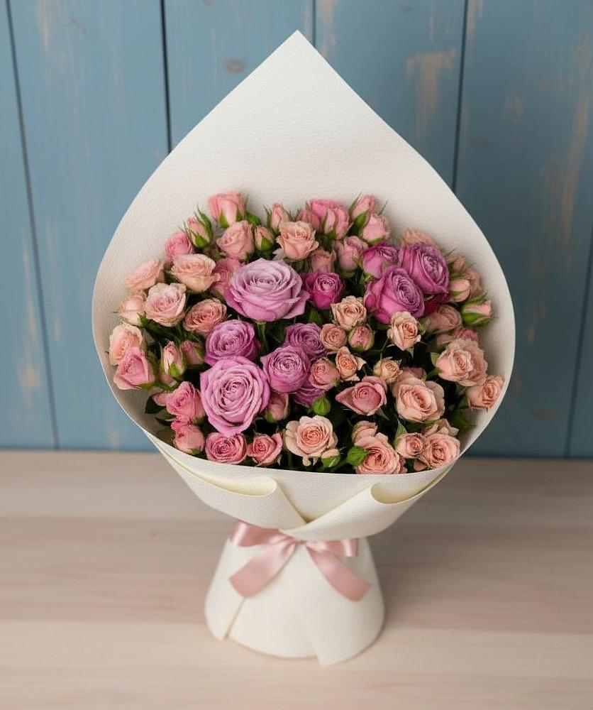 Букет цветов из: Розы в Досчатое