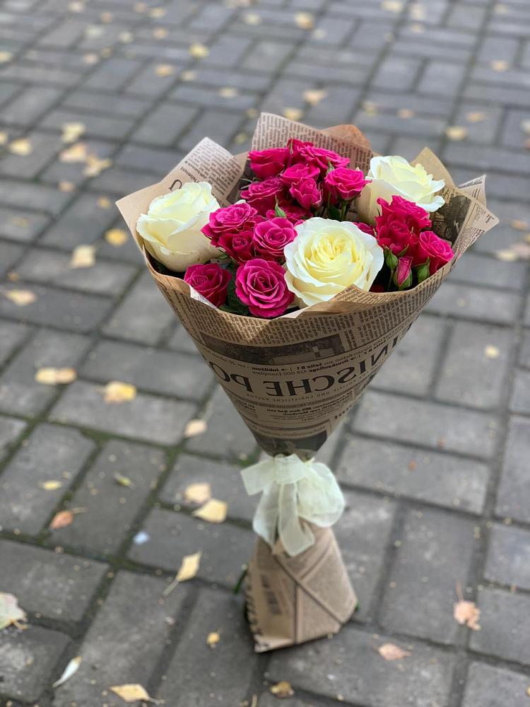 Букет цветов из: Розы в Досчатое