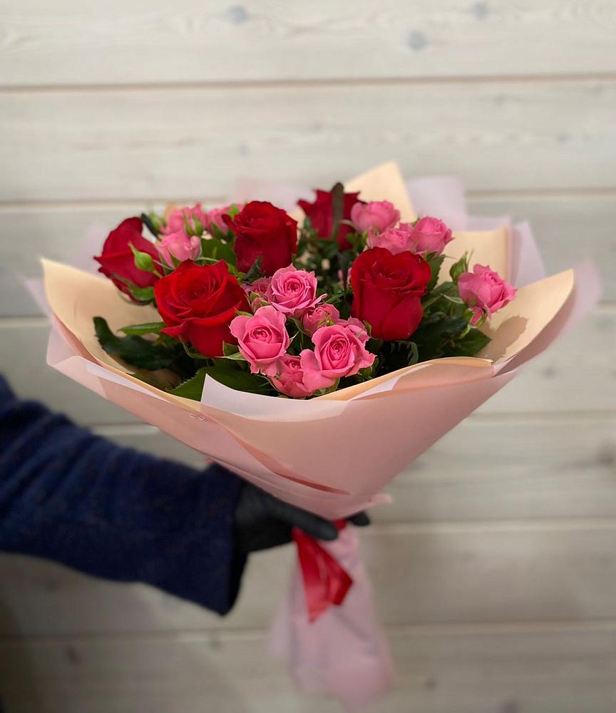 Букет цветов из: Розы в Досчатое