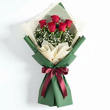 Букет цветов из:  Розы в Досчатое