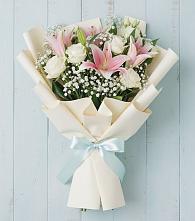 Букет цветов из:  Лилии в Досчатое