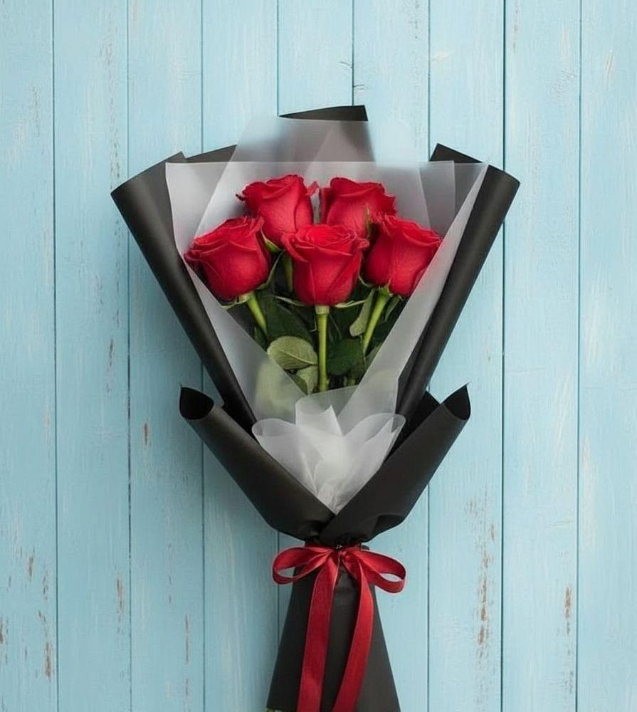 Букет цветов из: Розы в Досчатое