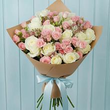 Букет цветов из:  Розы #REPLACE_PRED# Досчатое