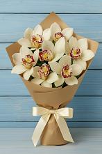 Букет цветов из:  Орхидеи и Розы в Досчатое